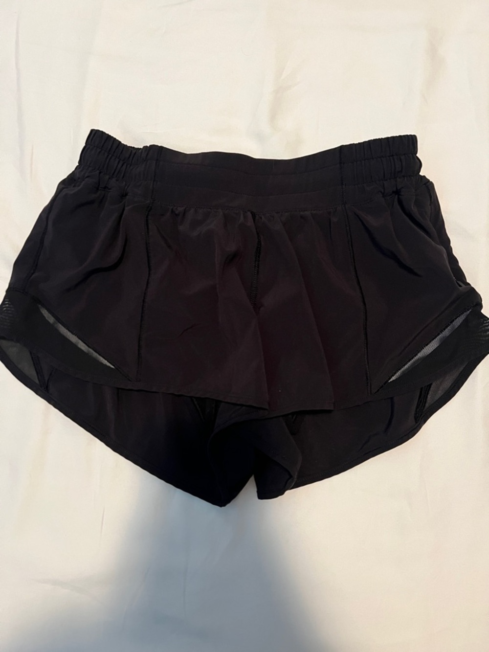 lululemon athletica Black Athletic Running Shorts